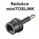 Redukce _miniTOSLINK